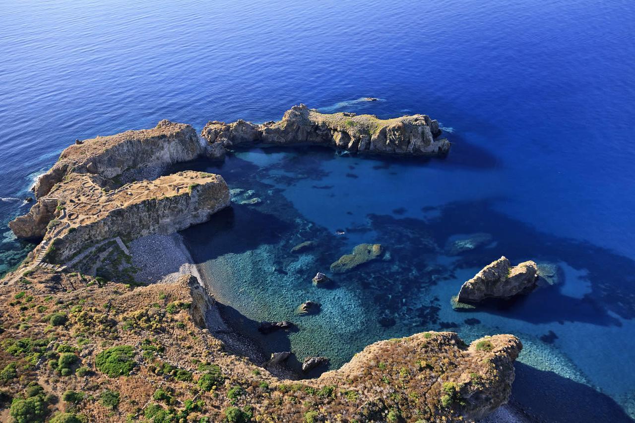 Villa A Lipari Bagian luar foto